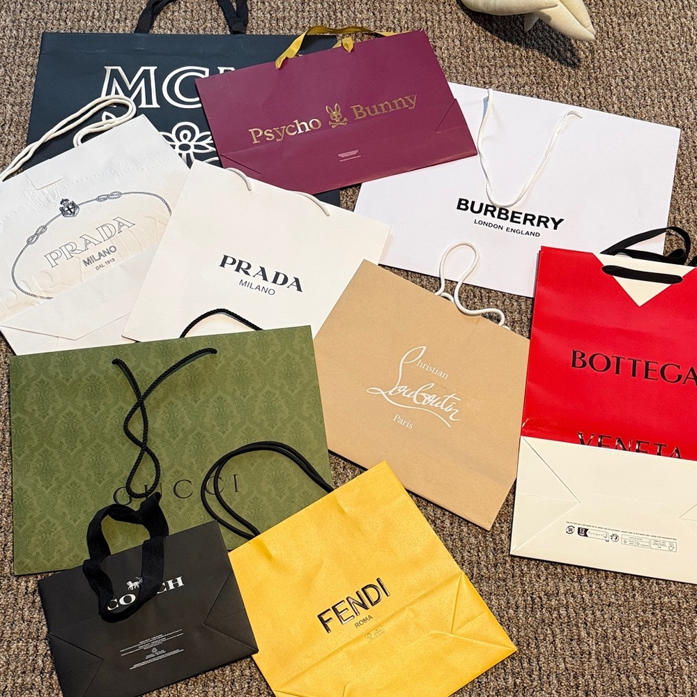 Luxe Shopping Bags- Variety